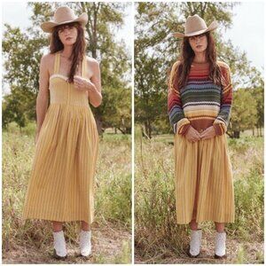 💕THE GREAT.💕 The Laurel Dress ~ Sunburst Stripes Size 1 Small